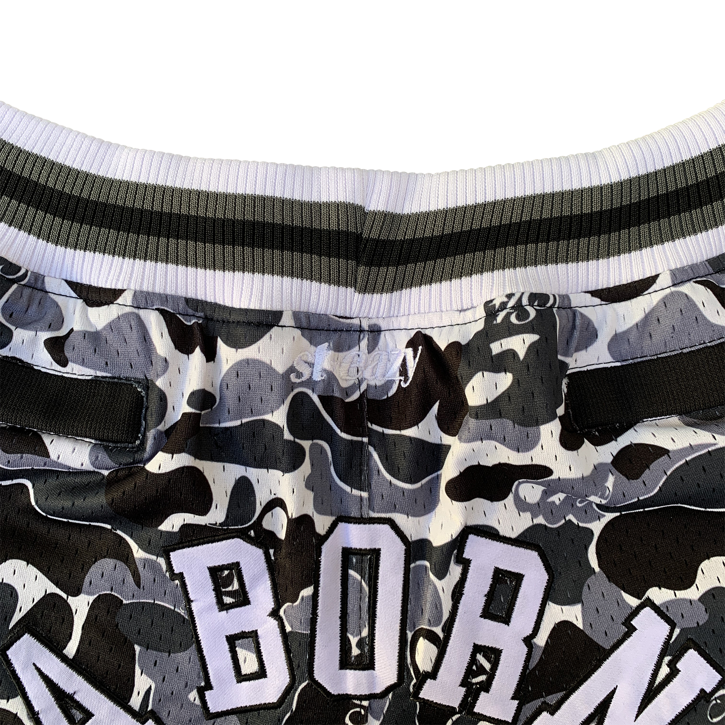 ST.EAZY BLACK CAMO SHORTS