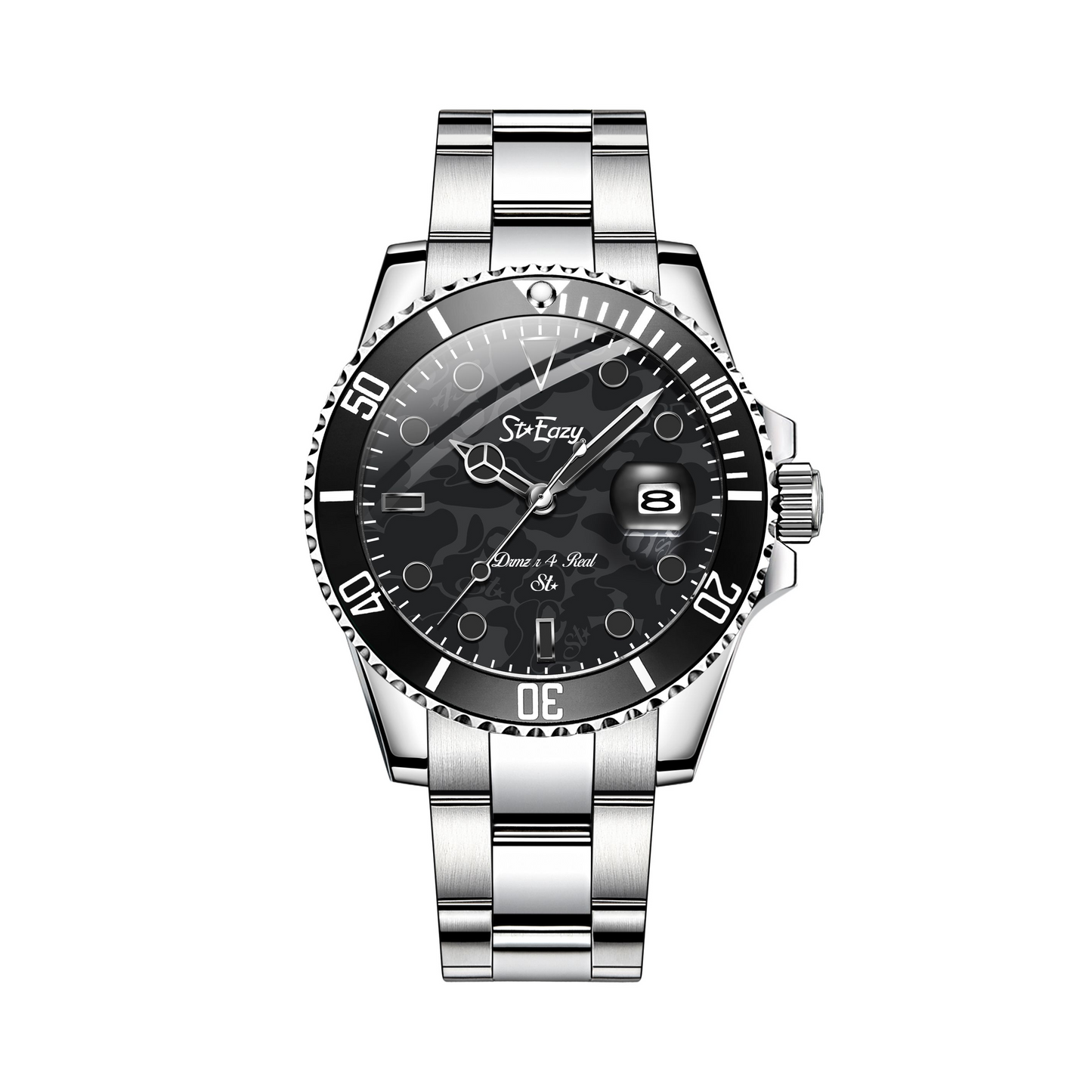 ST.EAZY DRMZ TYPE 1 WATCH IN BLACK