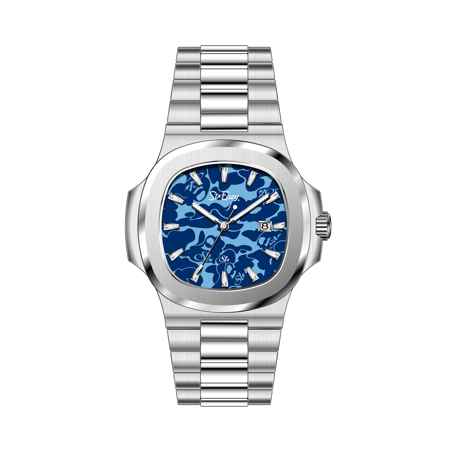 ST.EAZY DRMZ TYPE 2 WATCH IN BLUE