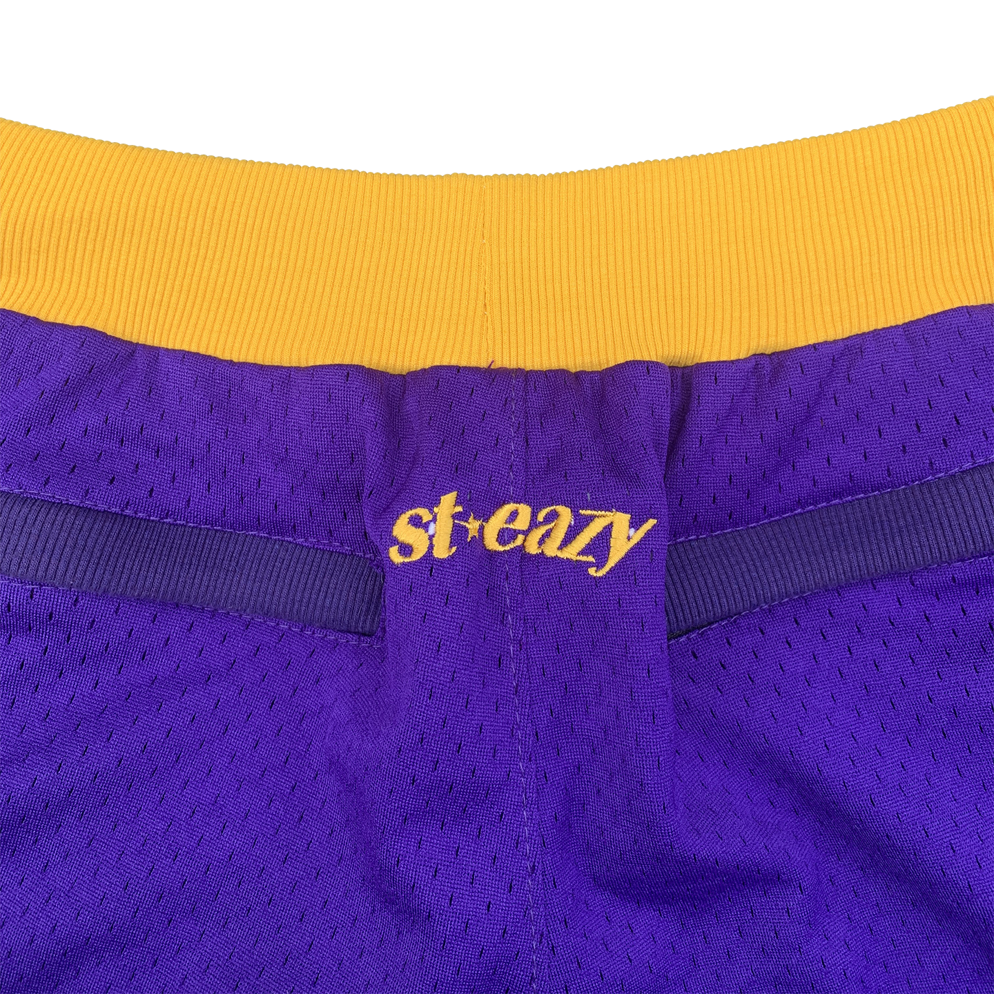 ST.EAZY PURPLE & GOLD SHORTS