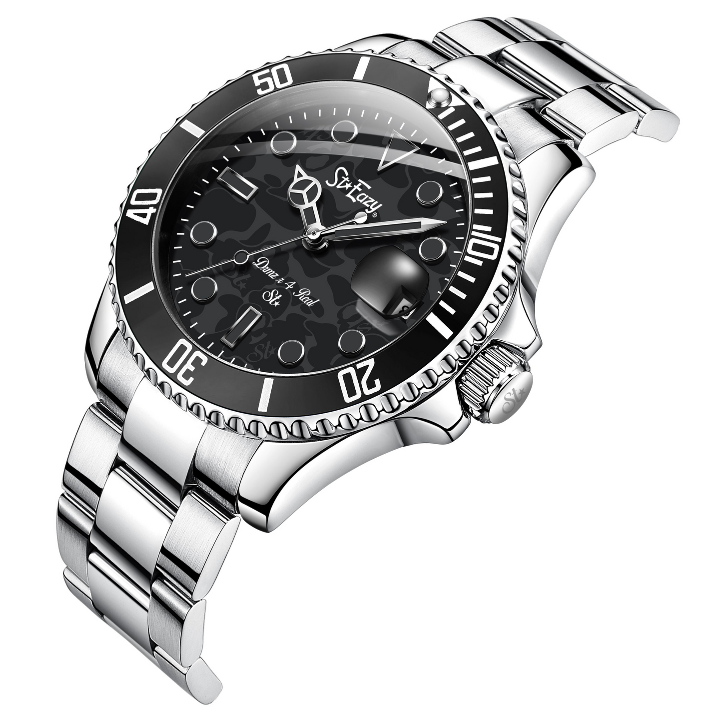 ST.EAZY DRMZ TYPE 1 WATCH IN BLACK