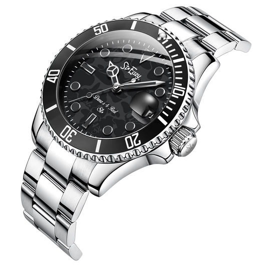 ST.EAZY DRMZ TYPE 1 WATCH IN BLACK