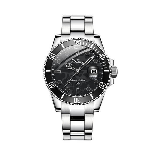 ST.EAZY DRMZ TYPE 1 WATCH IN BLACK