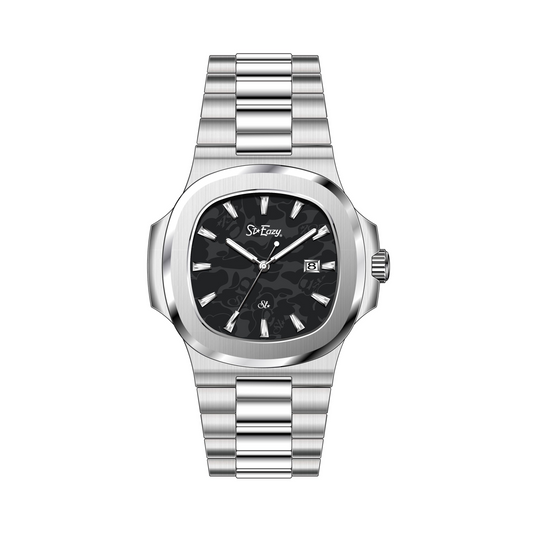 ST.EAZY DRMZ TYPE 2 WATCH IN BLACK