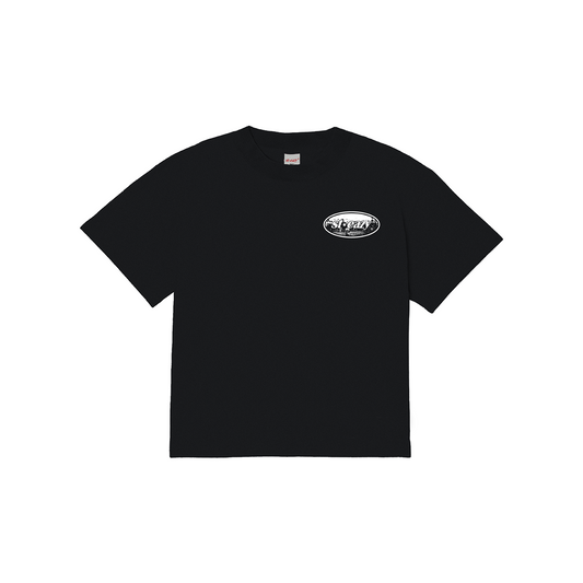 ST.EAZY FTSFTS T-SHIRT IN BLACK