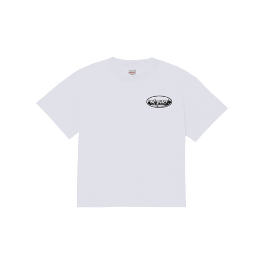 ST.EAZY FTSFTS T-SHIRT IN WHITE