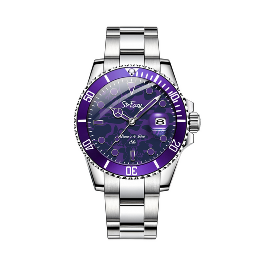 ST.EAZY DRMZ TYPE 1 WATCH IN PURPLE