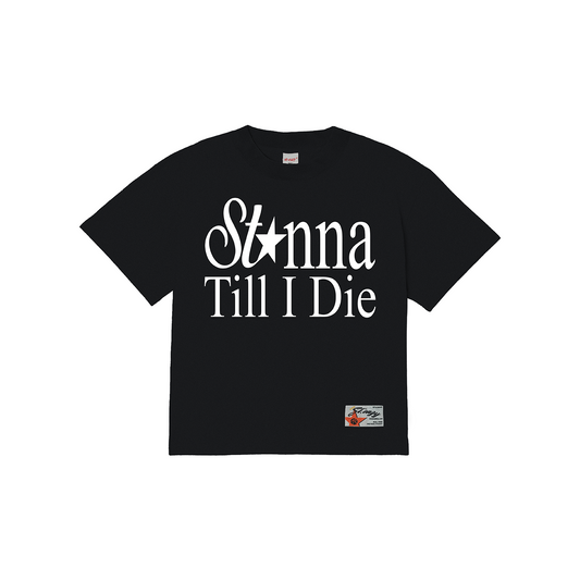 ST.EAZY STUNNA T-SHIRT IN BLACK